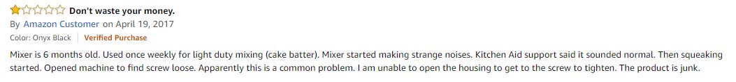 mixer review